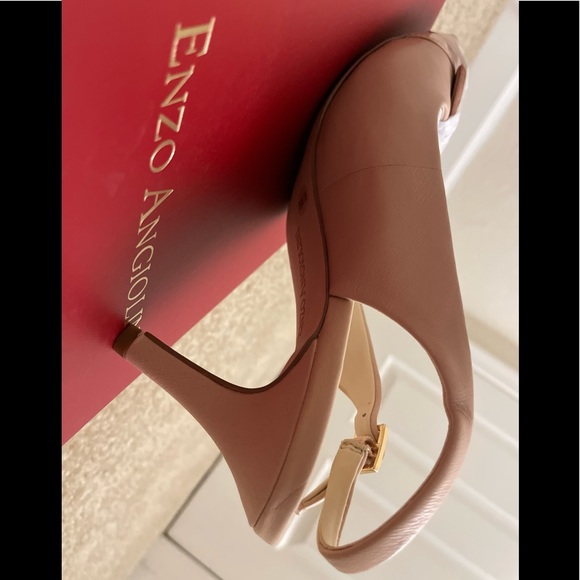 enzo angiolini danalee pink marble heels - Picture 8 of 8